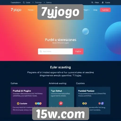 Análise da interface do usuário do site 7yjogo